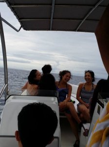 Sunset cruise on board Eskaya Resort's speedboat